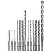 Set Di 12 Punte Per Trapano A Percussione - Sds Plus - 49108801 - Foto miniatura 3