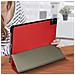 Custodia Xiaomi Redmi Pad 10.6 Copertina Funzione Supporto E Tastiera Rossa - Foto miniatura 2