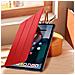 Custodia Xiaomi Redmi Pad 10.6 Copertina Funzione Supporto E Tastiera Rossa - Foto miniatura 5