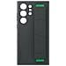 Cover S23 Ultra Silicone Cinturino Originale Silicone Grip Case Nera - Foto miniatura 1