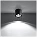 Lampada A Soffitto Tiube Nero Sl. 0697 - Moderno Lampade Da Soffitto Nero 11x12x12 Cm - Foto miniatura 2