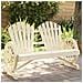 Sedia da Giardino Adirondack 2 Posti in Legno Massello di Abete - Foto miniatura 1