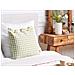 Cuscino Decorativo Talya 45 X 45 Cm Trama Gingham Verde Oliva - Foto miniatura 1