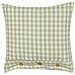 Cuscino Decorativo Talya 45 X 45 Cm Trama Gingham Verde Oliva - Foto miniatura 5