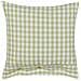 Cuscino Decorativo Talya 45 X 45 Cm Trama Gingham Verde Oliva - Foto miniatura 6