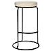 Sgabello Da Bar Set Di 2 Pelle Sintetica Beige Chiaro Milroy - Foto miniatura 6