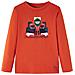 Maglietta Da Bambino A Maniche Lunghe Arancione 104 - Foto miniatura 1