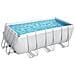 Piscina Power Steel Frame Rettangolare 412x201x122 Cm 56456 - Foto miniatura 7