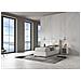 Letto Contenitore Imbottito 80x190 Similpelle Bianco Appia - Foto miniatura 4