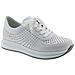 Hard White Casual Trainers Sneakers Pelle Scarpe Donna Bianco Eu 38, N4515 80 - Foto miniatura 1