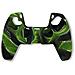 Copertura Antiscivolo In Silicone Per Controller Ps5 Black+green - Foto miniatura 4