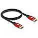 Cavo DisplayPort 8K 60 Hz 2 m metallo rosso - Foto miniatura 3