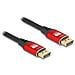 Cavo DisplayPort 8K 60 Hz 2 m metallo rosso - Foto miniatura 1