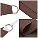 Parasole A Vela Oxford Rettangolare 3x4 M Marrone - Foto miniatura 5