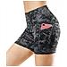 Pantaloncini A Compressione - Perfetti Per Yoga E Fitness Grey S - Foto miniatura 3