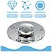 Tappo Di Scarico Pop-up Per Lavabo Del Bagno Silver - Foto miniatura 3