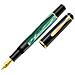 994095 penna stilografica Sistema di riempimento integrato Nero, Oro, Verde, Color marmo 1 pz - Foto miniatura 1