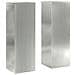 Supporti per Piante da Esterno Pillar 2 pcs 24x24x75 cm Acciaio Zincato - Foto miniatura 1