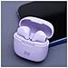 Auricolare Bluetooth 5.3 Tws Fi7 Stereo Ergonimic Purple Per Smartphone - Foto miniatura 3
