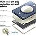 Custodia Per Ipad Mini 5/4 7.9” Con Supporto E Tracolla Blu Navy - Foto miniatura 2