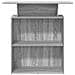 Banco Reception Grigio Sonoma 100x40x104 cm Legno Multistrato - Foto miniatura 5