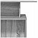 Banco Reception Grigio Sonoma 100x40x104 cm Legno Multistrato - Foto miniatura 8