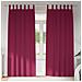 Tende con tende 2 pcs Rosso Vino Poliestere - Foto miniatura 2
