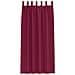 Tende con tende 2 pcs Rosso Vino Poliestere - Foto miniatura 4