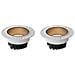 2-pack Faretto Led Da Incasso Bianco & Nero 12w, Foro 75mm, 4000k - Foto miniatura 1