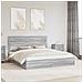 Letto con Contenitore con testiera Grigio Sonoma 180 x 200 cm - Foto miniatura 2