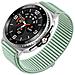 Cinturino In Nylon Tessuto Montagna Selvatica Compatibile Con Samsung Galaxy Watch 8/8 Classic Green - Foto miniatura 2
