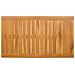 Tappeto da bagno Tinta unita Marrone 100 x 55 cm legno - Foto miniatura 4