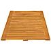 Tappeto da bagno Tinta unita Marrone 100 x 55 cm legno - Foto miniatura 5
