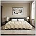Duvet Invernale Trapuntato Crema 200 x 220 cm Microfibra - Foto miniatura 4