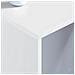 Scrivania a parete Bianco 80 x 45 x 30 cm Legno multistrato - Foto miniatura 4
