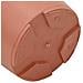 Vasi per Piante 6 pcs Rosso Mattone Ø 17 x 14 cm Plastica - Foto miniatura 9