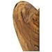 Scultura Dobu Cuore In Teak Riciclato Pezzo Unico - Foto miniatura 6