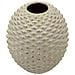 Vaso Pepipas Ball Medio In Ceramica Grigia Con Accenti Oro - Foto miniatura 2