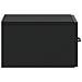 Tavolino da Parete Laterale Nero 59 x 34,5 x 17 cm - Foto miniatura 5