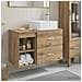 Set di mobili per il bagno 2 pcs Rovere Artigianale - Foto miniatura 6