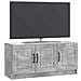 Mobile TV Grigio Cemento 99 x 34,5 x 47 cm Legno ingegnerizzato - Foto miniatura 2