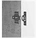 Mobile TV Grigio Cemento 99 x 34,5 x 47 cm Legno ingegnerizzato - Foto miniatura 7