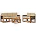 Set di divani da esterno con cuscino 6 pcs - Foto miniatura 1