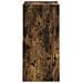 Comodino 2 pcs Rovere fumé 35 x 32 x 68,5 cm Legno multistrato - Foto miniatura 7