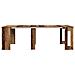 Tavolo da Pranzo 240 x 85 x 75 cm Legno ingegnerizzato - Foto miniatura 6