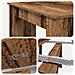 Tavolo da Pranzo 240 x 85 x 75 cm Legno ingegnerizzato - Foto miniatura 8