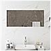 Specchio da bagno LED Trasparente 40 x 90 cm vetro temperato - Foto miniatura 2