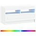 Mobile TV LED Bianco Legno ingegnerizzato - Foto miniatura 3