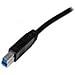 Cavo USB 3.0 SuperSpeed A a B certificato da 2 m - M / M - Foto miniatura 2