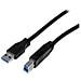 Cavo USB 3.0 SuperSpeed A a B certificato da 2 m - M / M - Foto miniatura 1